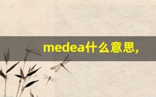 medea什么意思,medea用法,medea造句