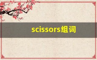 scissors组词,scissors中文翻译,scissors造句,scissors的发音
