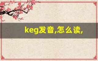 keg发音,怎么读,keg什么意思,keg例句用法