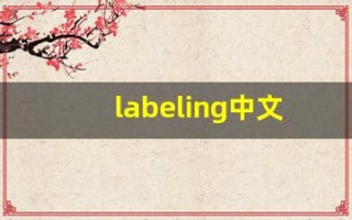labeling中文意思,labeling中文翻译,labeling用法及例句,labeling语法