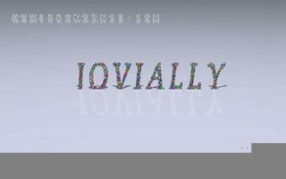 jovially什么意思,jovially中文翻译,jovially用法及例句,jovially怎么读