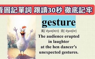 gesture怎么读,gesture中文翻译,gesture什么意思,gesture用法及例句