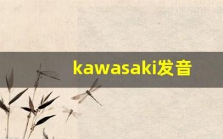 kawasaki发音,怎么读,kawasaki什么意思,kawasaki例句用法