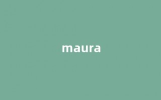Maura中文翻译,Maura是什么意思,Maura发音、用法及例句