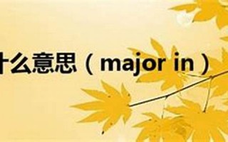 majors什么意思,majors中文翻译,majors用法及例句,majors怎么读