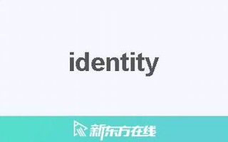 Identity中文翻译,Identity发音,Identity用法及例句,Identity是什么意思