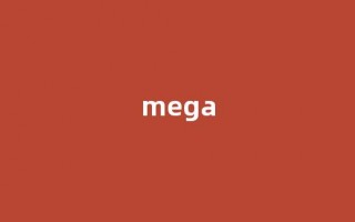 Mega中文翻译,Mega是什么意思,Mega发音、用法及例句