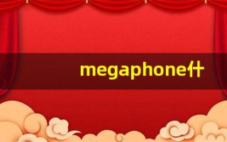 megaphone什么意思,megaphone用法,megaphone造句