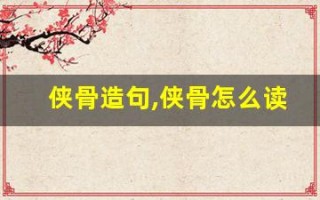 侠骨造句,侠骨怎么读,侠骨的意思,侠骨的组词