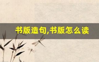 书版造句,书版怎么读,书版的意思,书版的组词