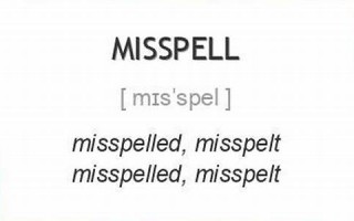 misspell什么意思,misspell中文翻译,misspell用法及例句,misspell怎么读