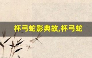 杯弓蛇影典故,杯弓蛇影故事,杯弓蛇影是什么意思
