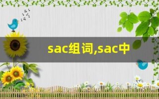 sac组词,sac中文翻译,sac造句,sac的发音