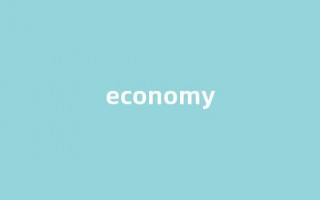 economy中文翻译,economy是什么意思,economy发音、用法及例句