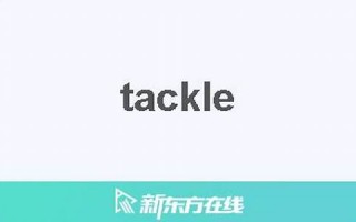 tackle中文翻译,tackle发音,tackle用法及例句,tackle是什么意思(tackle怎么读音发音)