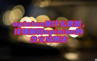 opine什么意思,opine中文翻译,opine用法及例句,opine怎么读