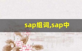 sap组词,sap中文翻译,sap造句,sap的发音