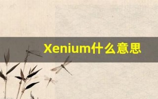 Xenium什么意思,Xenium用法,Xenium造句,Xenium的发音