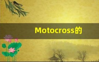 Motocross的翻译,Motocross怎么读,Motocross造句及用法